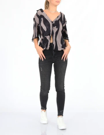 Bluza SHEIN, negru