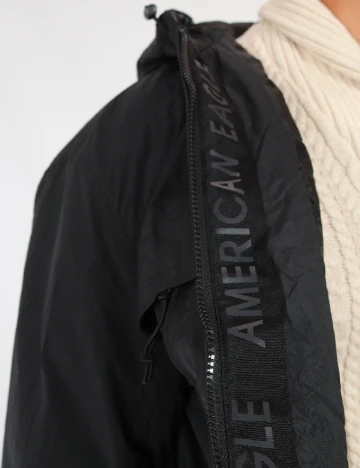Geaca American Eagle, negru Negru