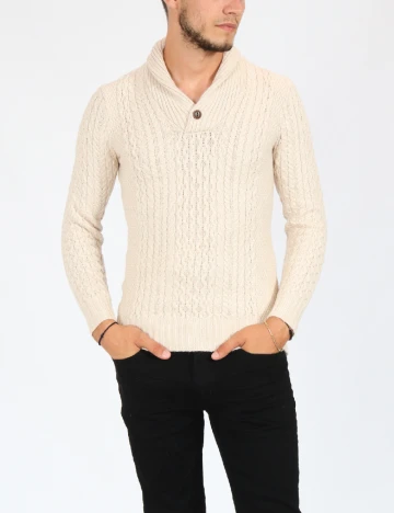 Pulover American Eagle, crem