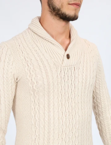 Pulover American Eagle, crem
