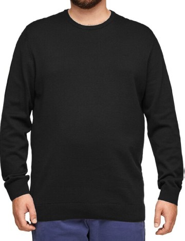 
						Bluza s.Oliver Plus Size Men, negru
