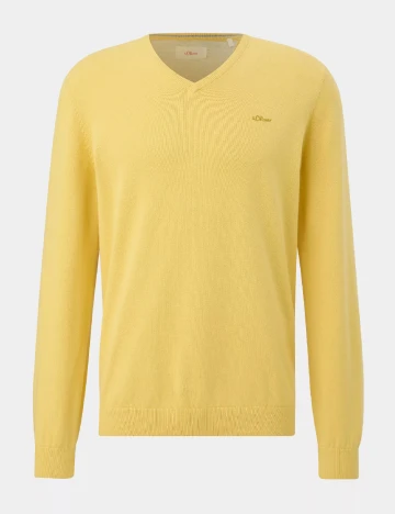 Bluza s.Oliver Plus Size Men, galben