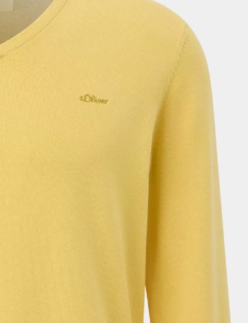 Bluza s.Oliver Plus Size Men, galben
