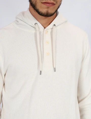 Hanorac American Eagle, ecru Alb