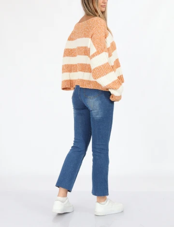 Bluza American Eagle, alb/maro