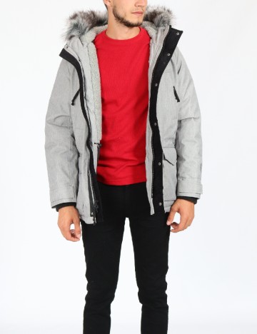 Geaca American Eagle, gri