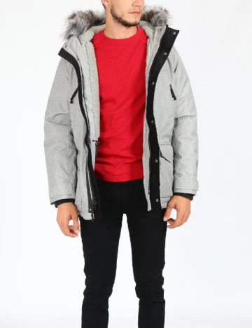 Geaca American Eagle, gri
