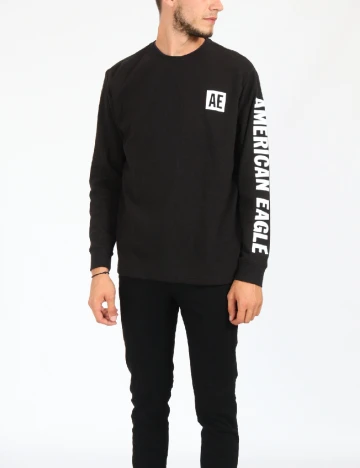 Bluza American Eagle, negru
