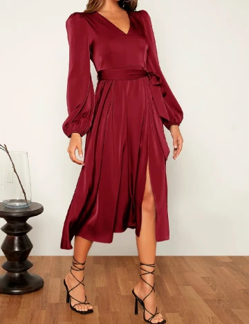 Rochie medie SHEIN, rosu
