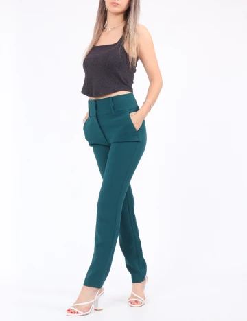 Pantaloni Marciano Guess, turcoaz