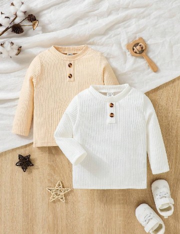 
						Set bluze Shein Kids, crem