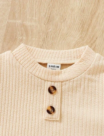 Set bluze Shein Kids, crem