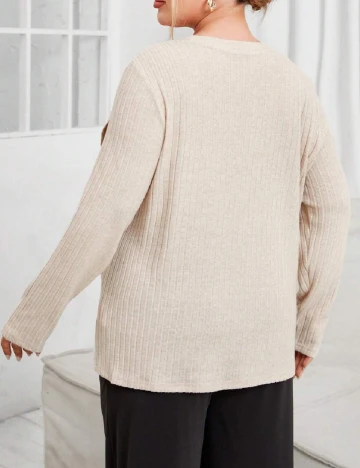 Bluza SHEIN CURVE, crem