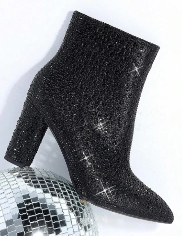 Botine SHEIN, negru