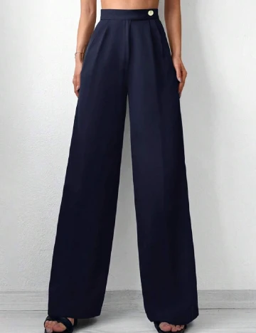 Pantaloni SHEIN, bleumarin