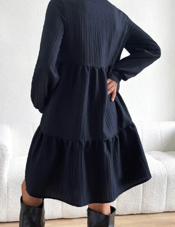 Rochie scurta SHEIN Maternity, bleumarin inchis