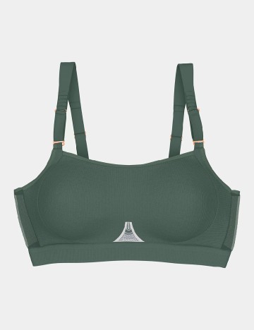Bustiera Triaction, verde