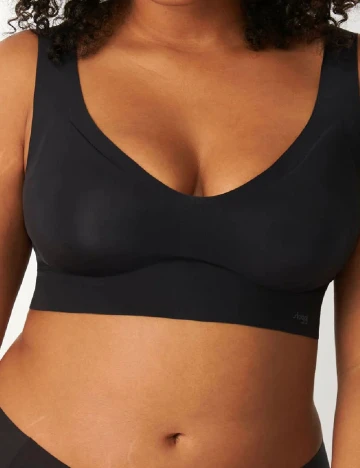 Bustiera Sloggi by Triumph, negru Negru