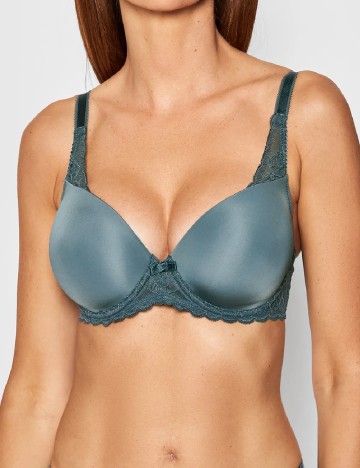 
						Sutien Triumph, turcoaz