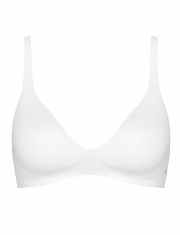 
						Sutien Sloggi by Triumph Plus Size, alb