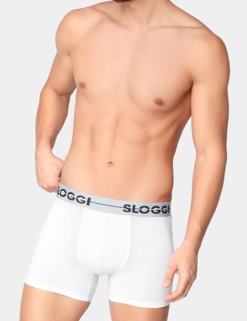
						Set Boxeri Sloggi by Triumph, alb