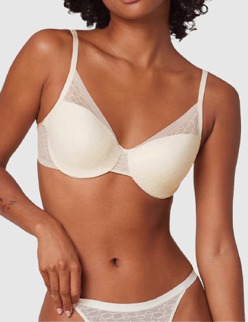 
						Sutien Triumph, ecru