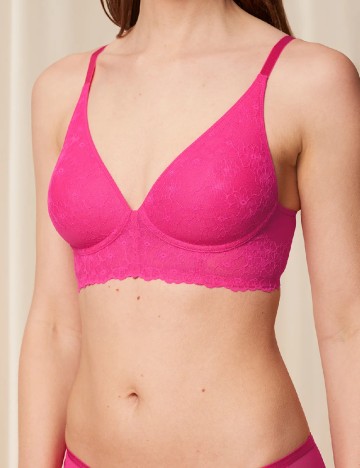 
						Sutien Triumph, roz