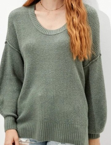 
						Bluza Oversize American Eagle, verde
