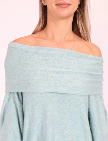 Bluza Oversize American Eagle, turcoaz Albastru