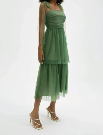 Rochie medie SHEIN, verde