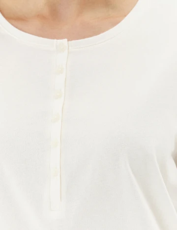 Bluza de pijama Triumph, ecru