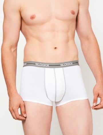 
						Boxeri Sloggi by Triumph, alb