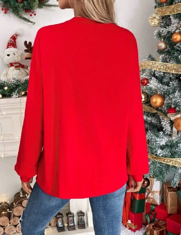Bluza Emery Rose, rosu Rosu