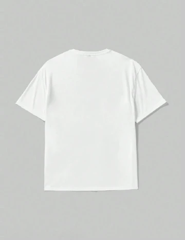 Tricou SHEIN, alb Alb
