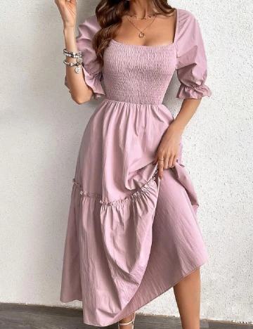 Rochie lunga SHEIN, roz