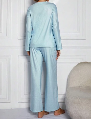 Pijama SHEIN, albastru
