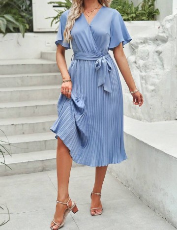 
						Rochie medie SHEIN, albastru