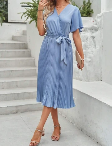 Rochie medie SHEIN, albastru Albastru
