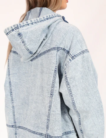 Geaca American Eagle, albastru Albastru