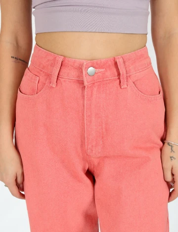 Blugi SHEIN, roz Roz