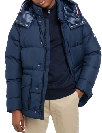 Geaca Tommy Hilfiger, bleumarin, XL Albastru