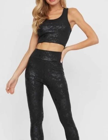 Bustiera sport Guess, negru