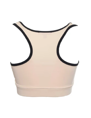 Bustiera sport Guess, crem