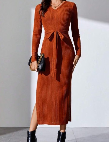 
						Rochie medie SHEIN, portocaliu