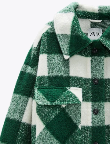 Palton Zara, carouri, S Mix culori
