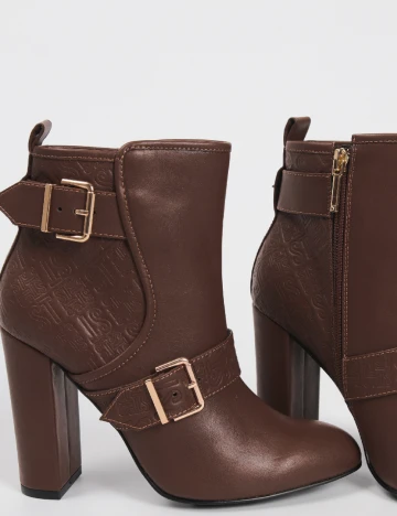 Botine SuperTrash, maro