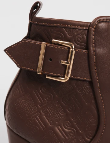 Botine SuperTrash, maro