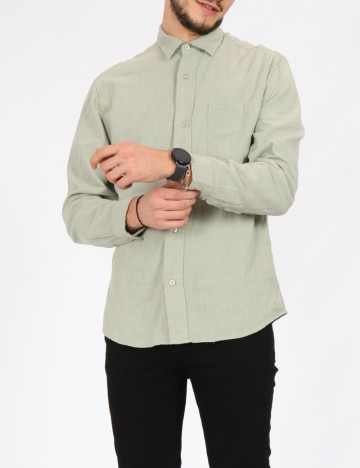 
						Camasa River Island, verde
