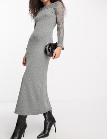 
						Rochie lunga ASOS, gri
