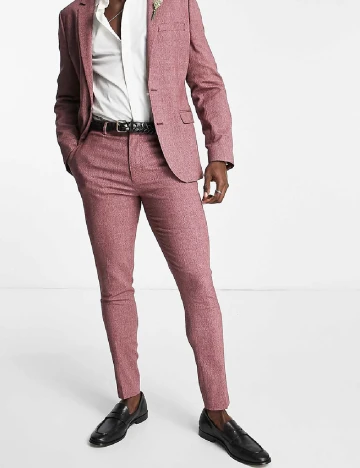 Pantaloni ASOS, visiniu